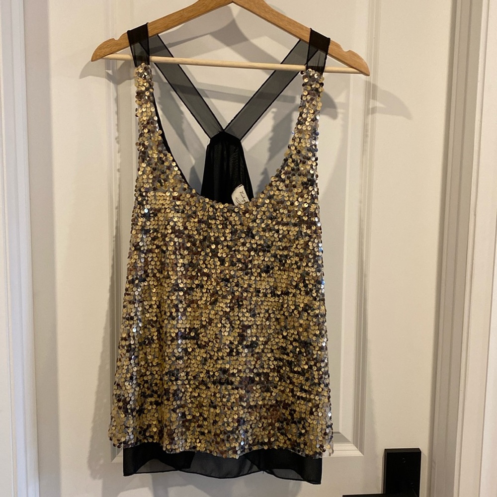 Sparkly dressy top